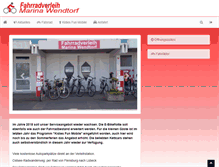 Tablet Screenshot of fahrradverleih-wendtorf.de